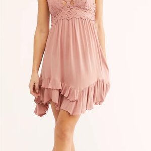 Free People Adella Slip Dress - Size Small
